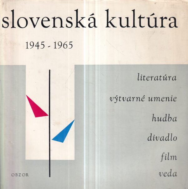 julius noge: slovenska kultura 1945-1965