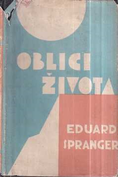eduard spranger: oblici života