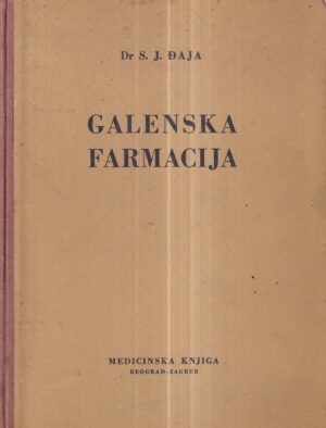 s. j. Đaja: galenska farmacija