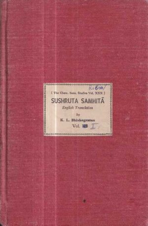 sushruta samhita, english translation by k.l. bhishagratna