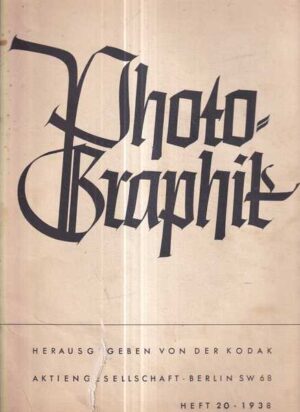 photographik heft 20 1938