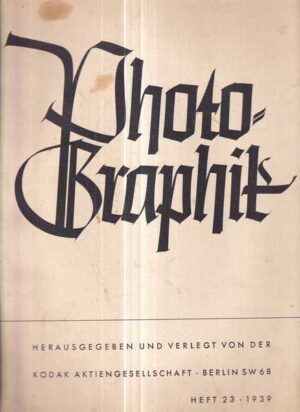 photographik heft 23 1939