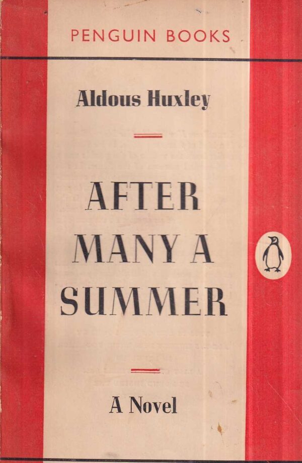 aldous huxey: after many a summer