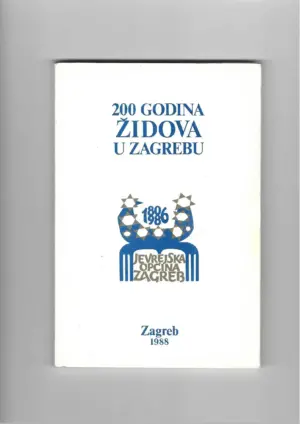 slavko goldstein: 200 godina Židova u zagrebu