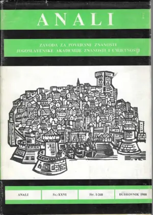 vladimir stipetić: anali zavoda za povijesne znanosti svezak-xxvi