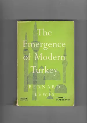 bernard lewis: the emergence of modern turkey