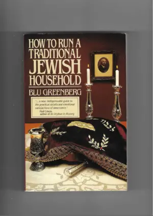 blu greenberg: how to run a traditiona jewish household