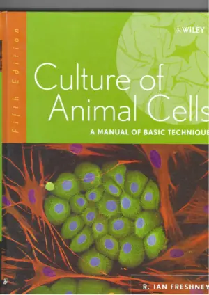 r. ian freshney: culture of animal cells