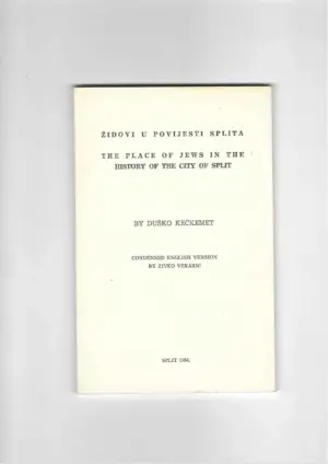 duško kečkemet: Židovi u povijesti splita