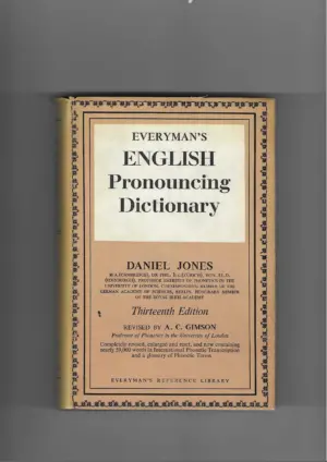 daniel jones: everyman´s english pronouncing dictionary