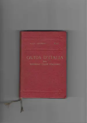 guida d'italia - italia centrale vol. i.