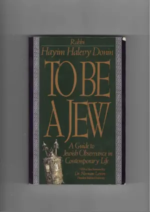 hayim halevy donin: to be a jew