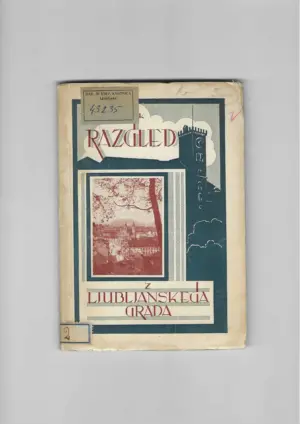 jos. wester: razgled z ljubljanskega grada