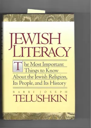 joseph telushkin: jewish literacy