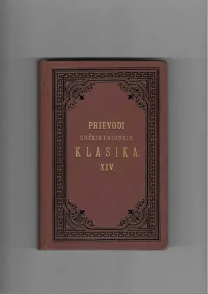 koloman rac: prievodi grčkih i rimskih klasika xiv.