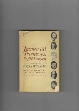oscar wiliams: immortal poems of the english language