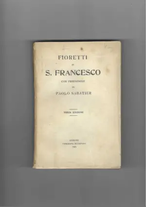 paolo sabatier: fioretti di san francesco