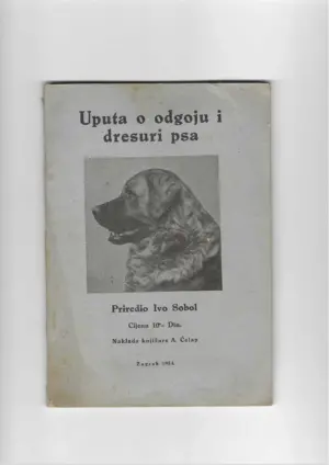 ivo sobol: uputa o odgoju i dresuri psa