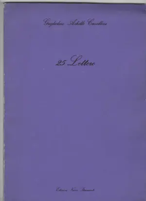 guglielmo achille cavellini: 25 lettere