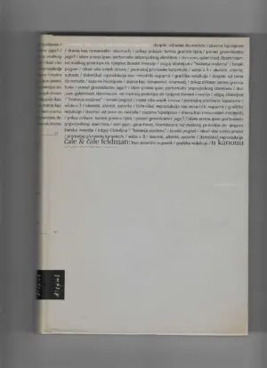 morana Čale i lada Čale feldman: u kanonu