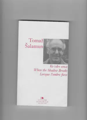 tomaž Šalamun: when the shadows breaks