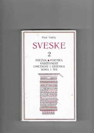paul valery: sveske 2
