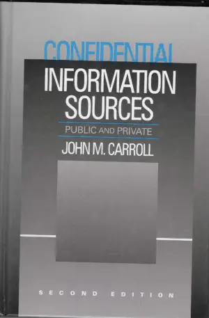 John M. Carroll: Confidential information sources