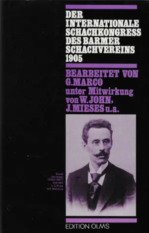 Der Internationale Schachkongress des Barmer Schachvereins 1905.