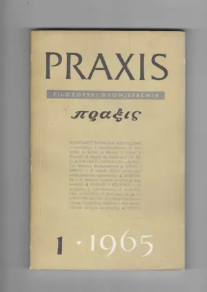 filozofski časopis praxis br. 1/1965.