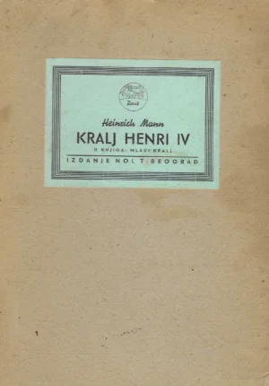 Heinrich Mann: Kralj Henri IV
