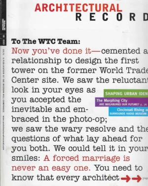 Architectural Record br. 8/2003.