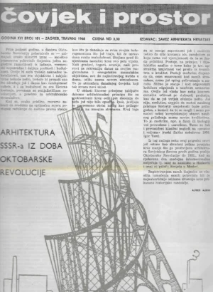 Čovjek i prostor br. 181/1968.
