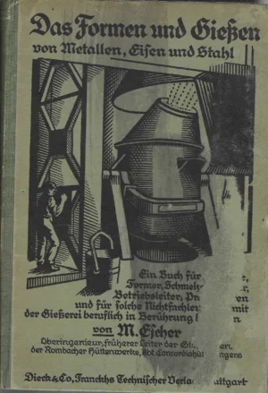 Max Escher: Das Formen und Siefen von Metallen, Eifen und Stahl