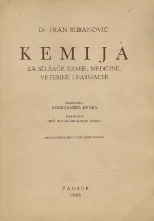 Fran Bubanović: Kemija 1-2