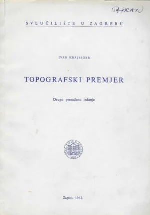 Ivan Krajziger: Topografski premjer