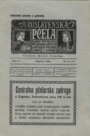 Jugoslavenska pčela br. 5. i 6./1924.