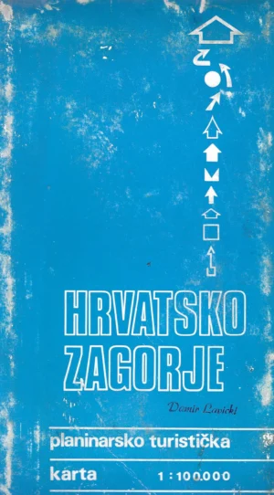 Planinarsko-turistička karta: Hrvatsko zagorje