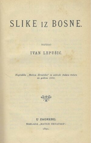 Ivan Lepušić: Slike iz Bosne