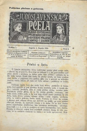 Jugoslavenska pčela br. 4./1920.