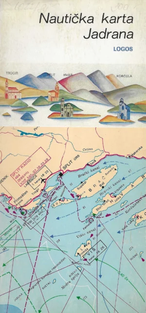 Nautička karta Jadrana