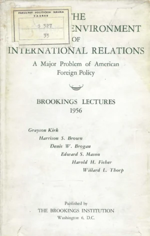 Skupina autora: The Changing Enviroment of International Relations