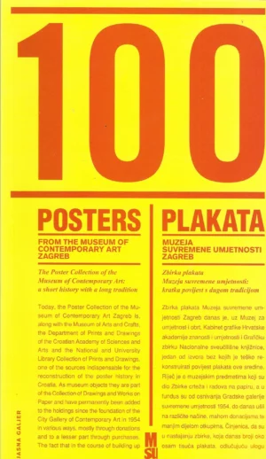Katalog: 100 plakata Muzeja suvremene umjetnosti