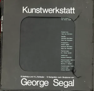 Skupina autora: Kunstwerkstatt. 12 Serigrafien nach Skulpturen von George Segal.