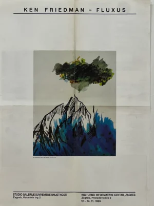 Plakat - Ken Friedman - Fluxus