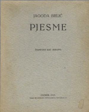 Jagoda Brlić: Pjesme