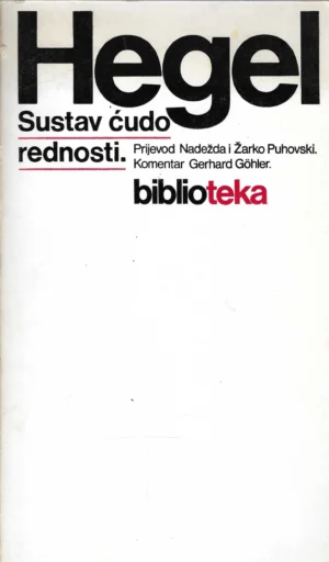 G. W. F. Hegel: Sustav ćudorednosti