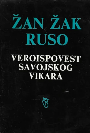 Žan Žak Ruso: Veroispovest savojskog vikara