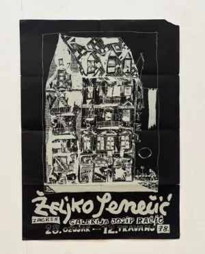 Plakat - Željko Senečić 1978.