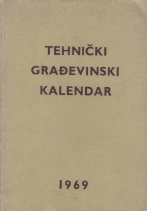 Tehnički građevinski kalendar 1969.