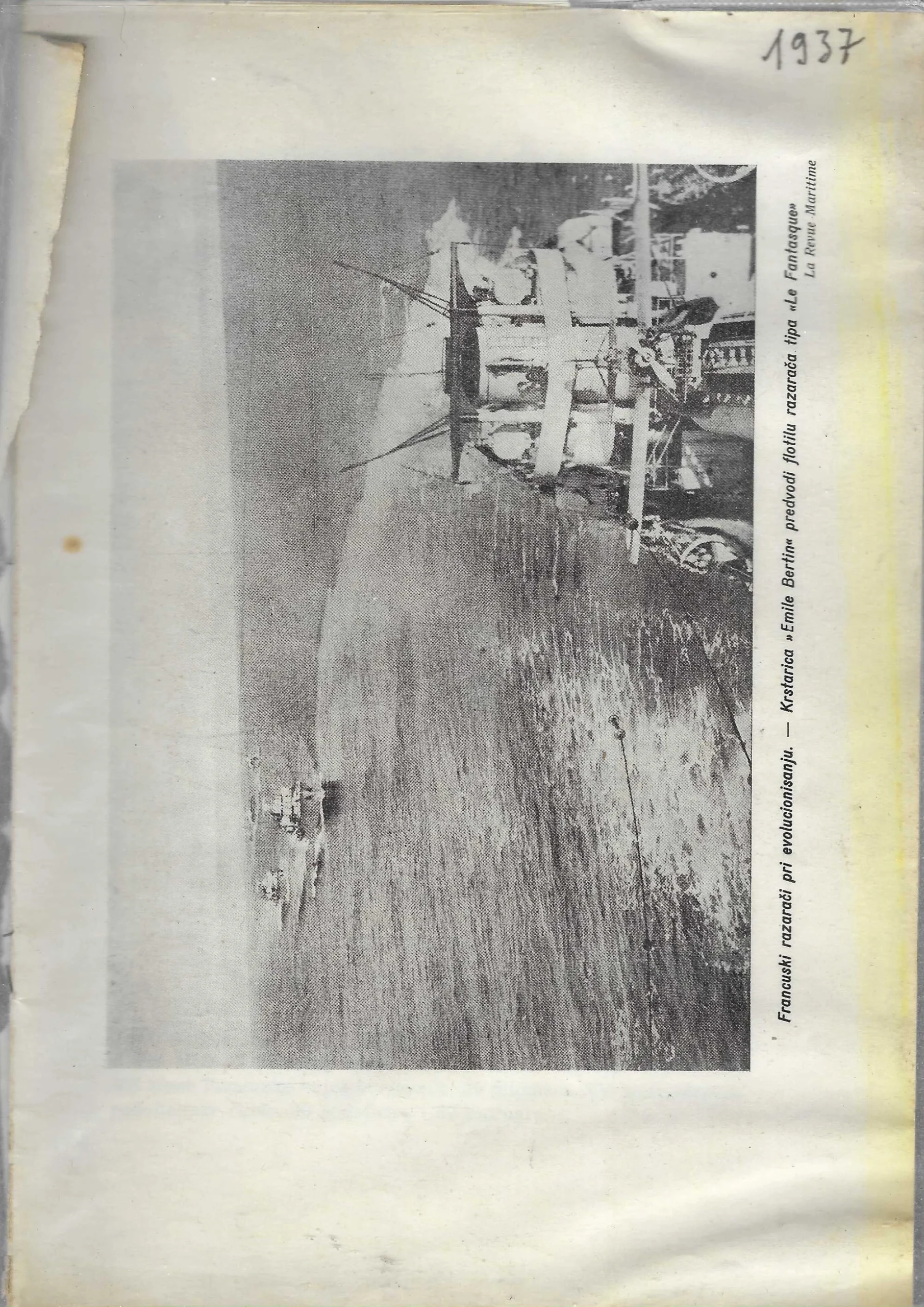 Krstarenje Kr. školskog broda "Jadran" 1937 g.